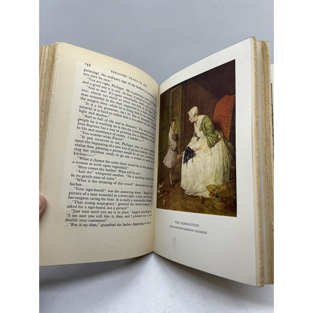 Treasure Trails In Art By Anna Curtis Chandler Hardcover Book 1937 - Picture 5 of 5